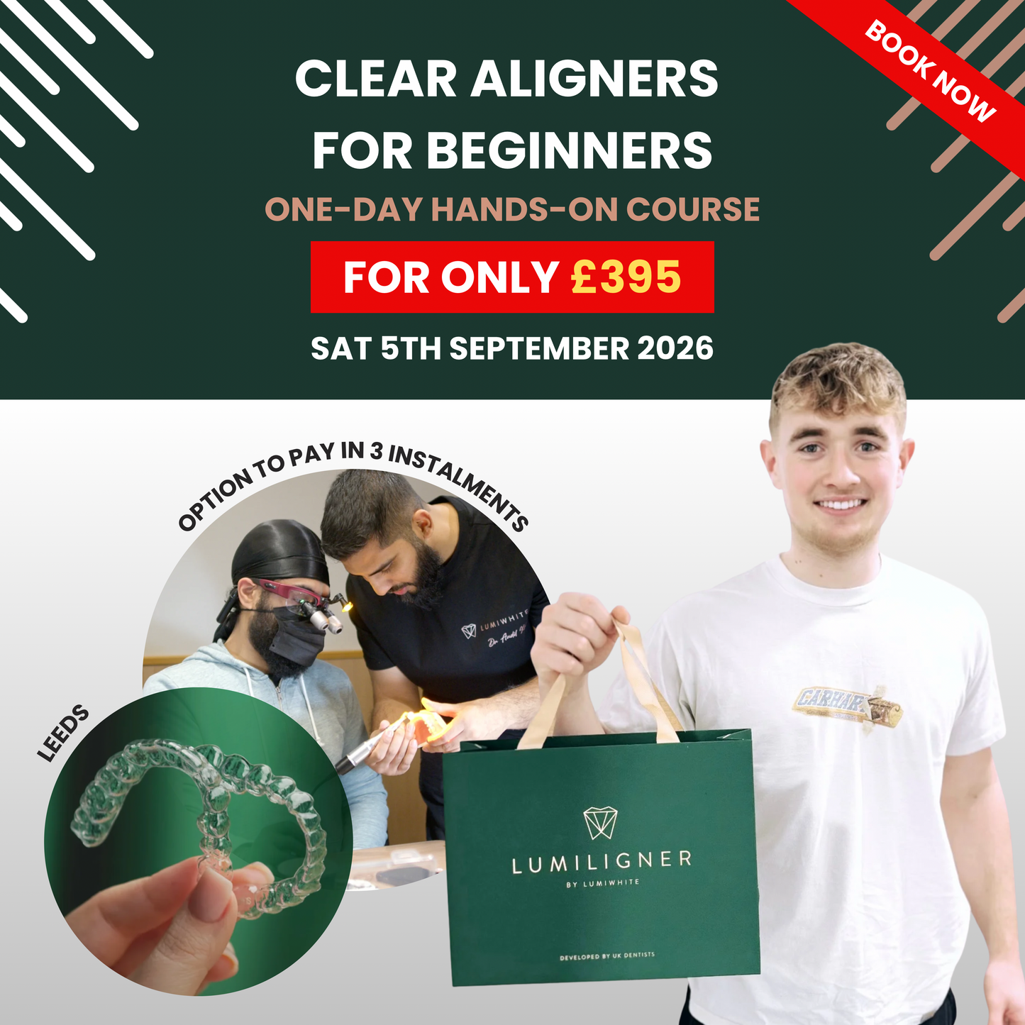 CLEAR ALIGNERS FOR BEGINNERS with LUMILIGNER