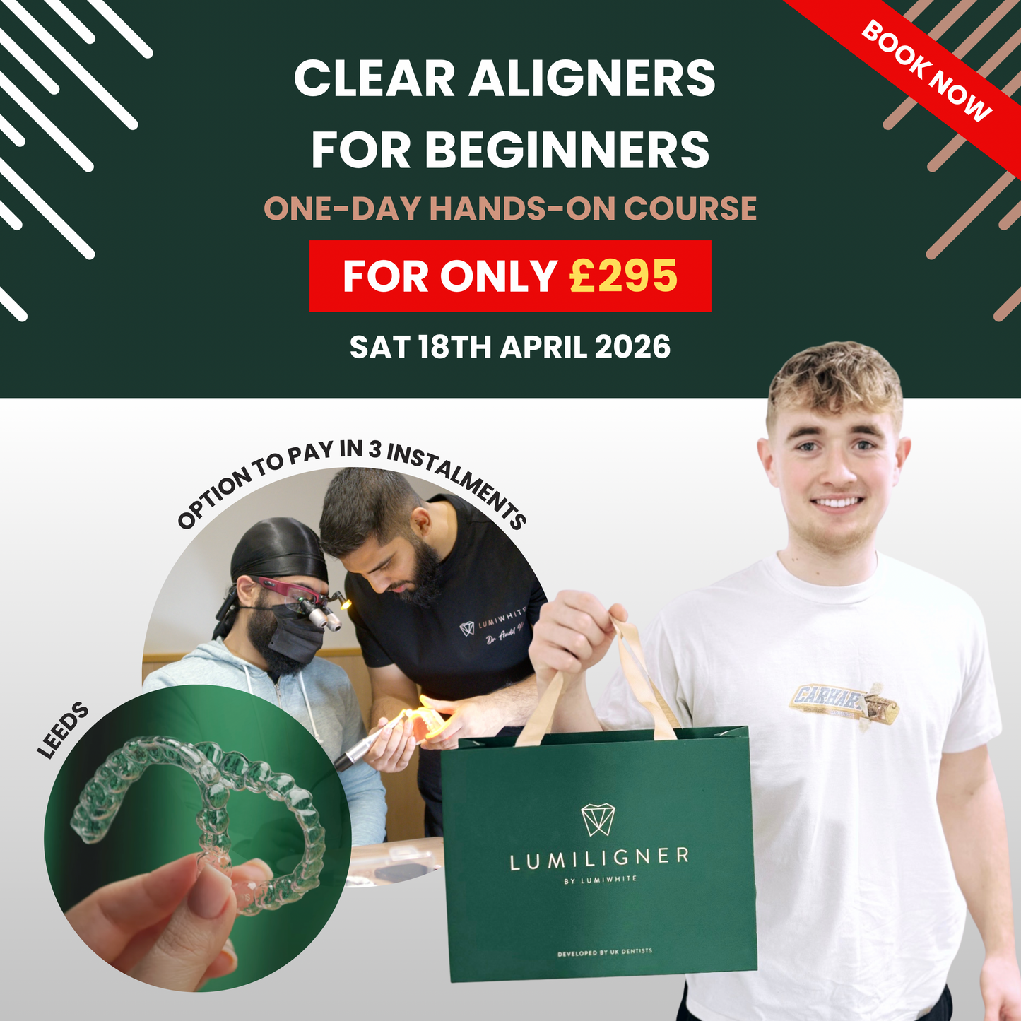 CLEAR ALIGNERS FOR BEGINNERS with LUMILIGNER