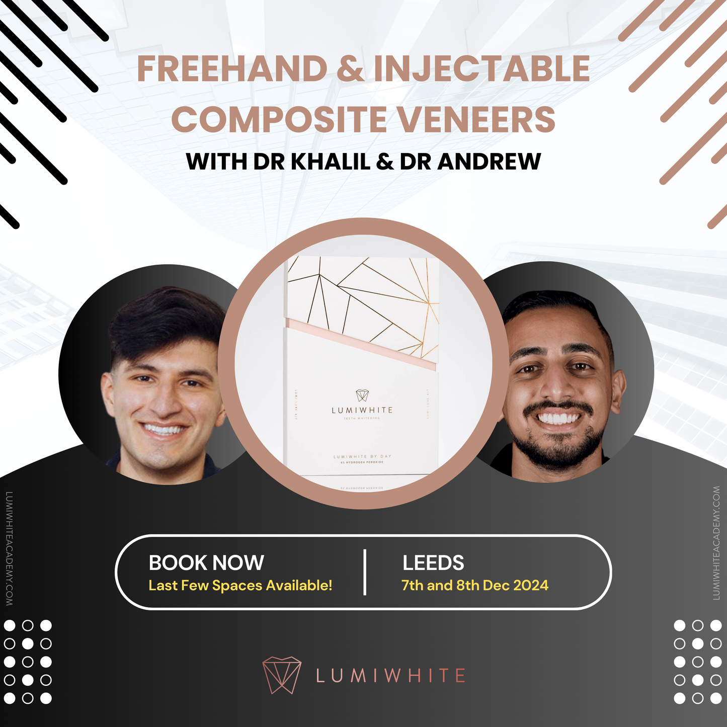 FREEHAND & INJECTABLE COMPOSITE VENEERS with Dr Khalil & Dr Andrew